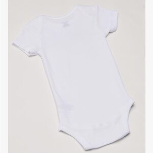 Soft White Baby Bodysuit